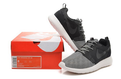 Nike Roshe Run 3m Mens Shoes Black Gray Hot Sale